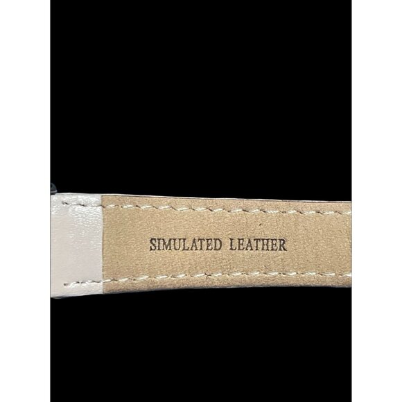 Rare Disney Parks Silhouette Mickey Mouse Gold Watch 85/8798 VJ21 New Battery - Picture 8 of 8